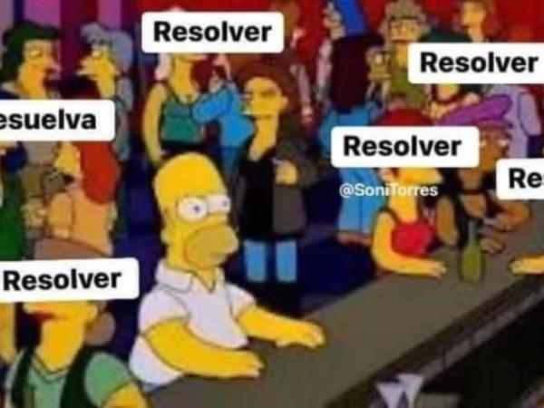 Que resuelva: no entender este meme es culpa de la&nbsp;gramática