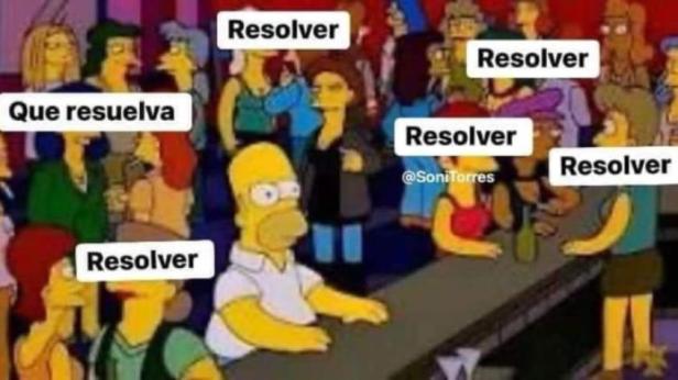 Que resuelva: no entender este meme es culpa de la&nbsp;gramática